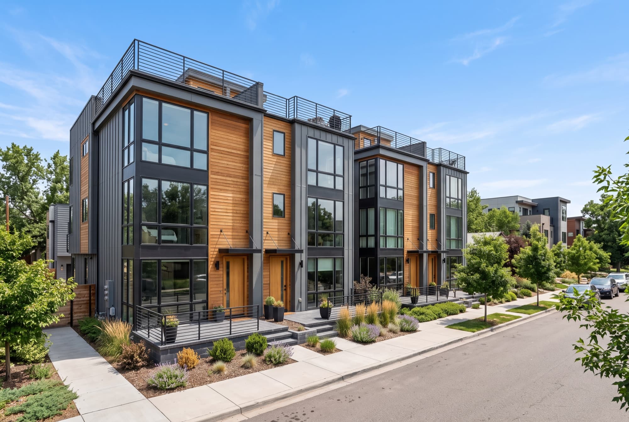 New townhome with a rooftop deck, Sloan's Lake, Denver